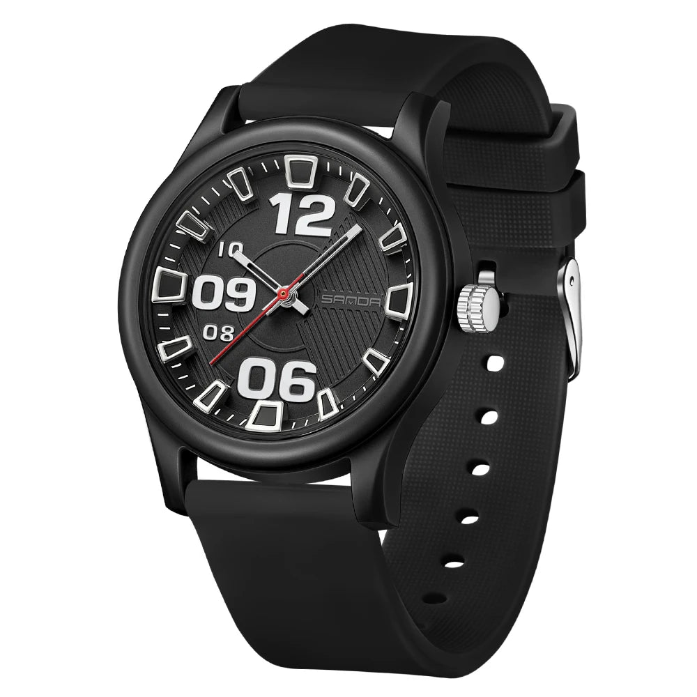 Fashion women's watches, simple casual Soft silicone strap lady watches waterproof, nurse watches for woman, ladies wristwatch