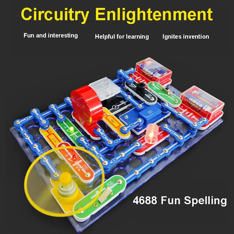 Circuit Electronic Exploration Toys for Kids tecnología Physic Education Learning Children Stem Toys Gifts Science Kits For Kids