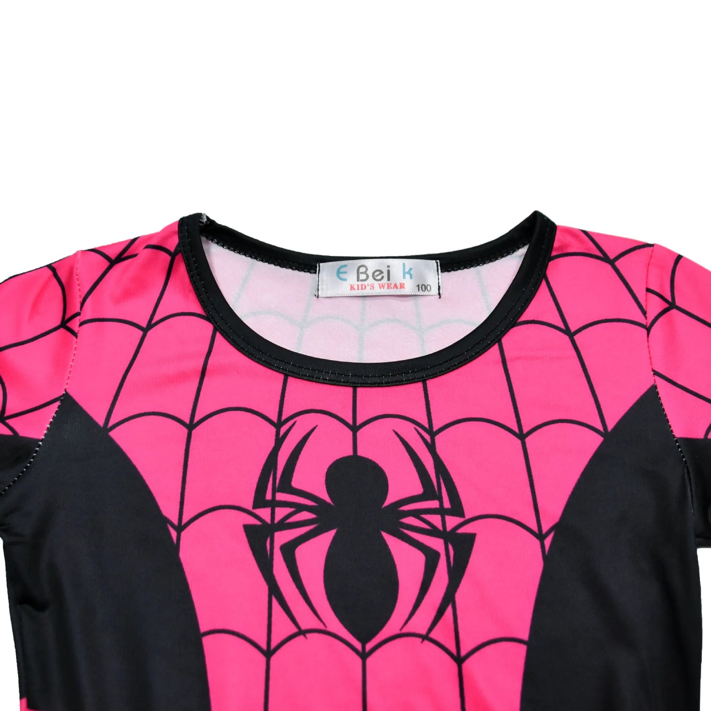 Girls Casual Dresses Spider Cartoon Animals Print Girls Dress for Halloween Heroine Cosplay Party Costume