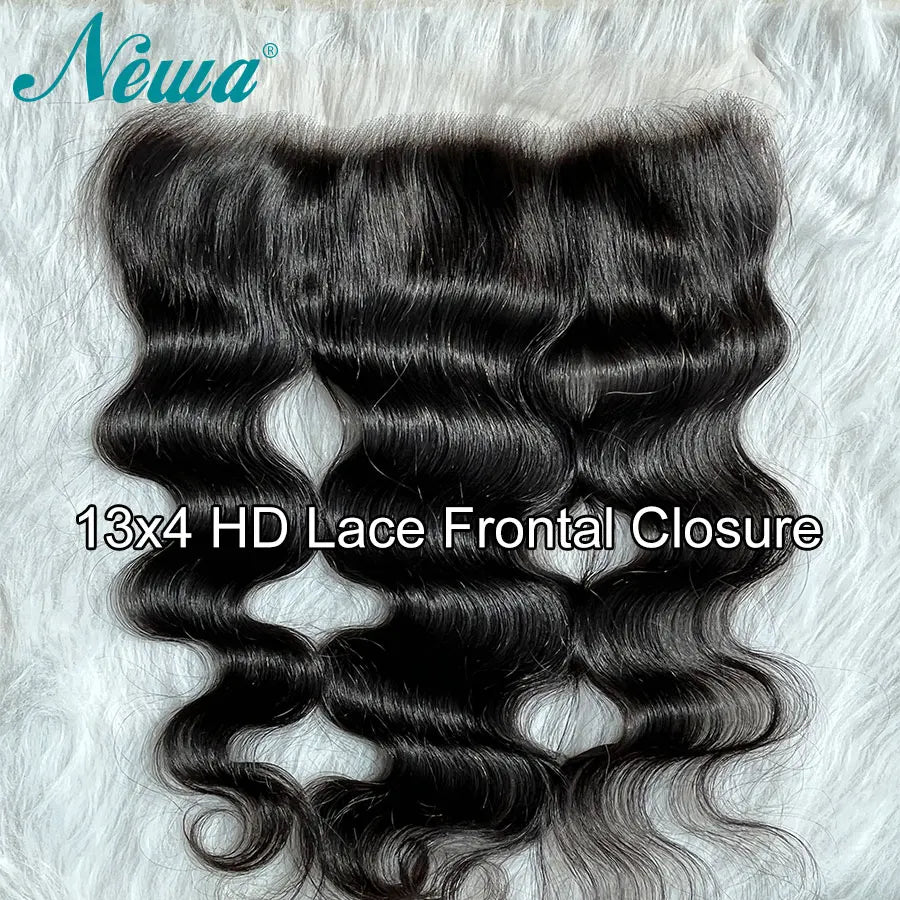 Real HD Lace Frontal Only Full 13x6 13x4 Invisible Melt Skins Lace 5x5 6x6 7x7 HD Lace Closure Human Hair Body Wave & Straight
