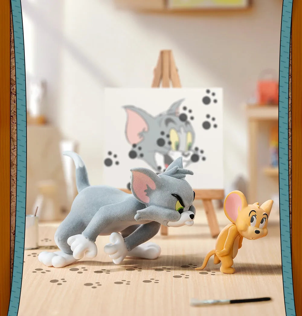 52toys New Product Tom And Jerry Mental State Tasting Blind Box Office Desktop Decoration Model Birthday Gift Children'S Gift