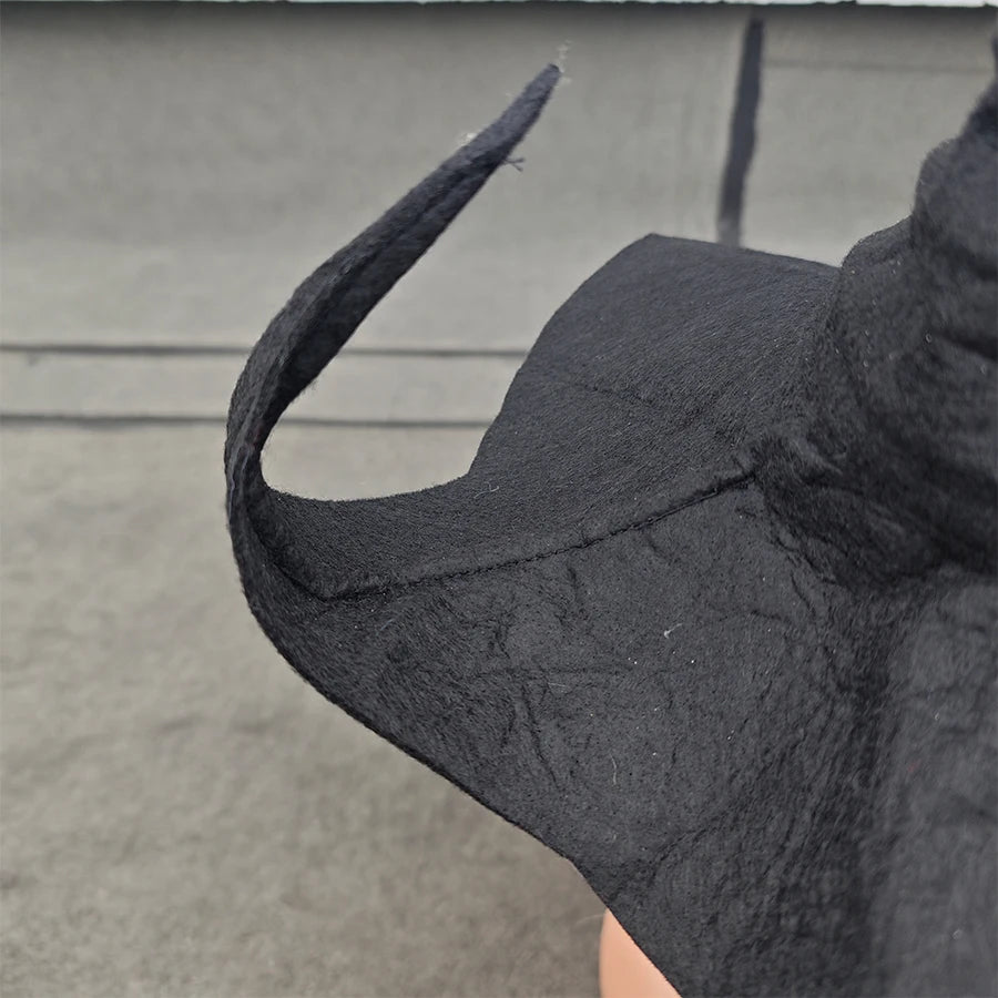 Halloween Witch Hat Classic Adult Women Black Witch Hat For Halloween Role-playing Fancy carnival Costume Party Accessory