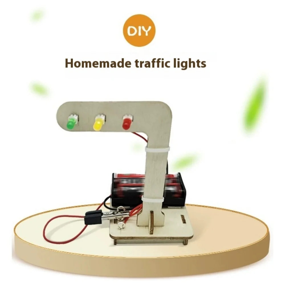 Toys for Traffic Lights Traffic Signals People Children's Science Small Creations Physics Experiments Technology Production