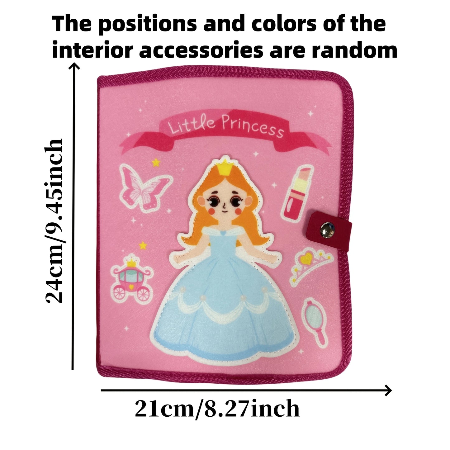 Early Education Enlightenment Busy Board Toys, Story Cloth Book, Colorful Fine Motor Skills Learning Toys, Travel Toys