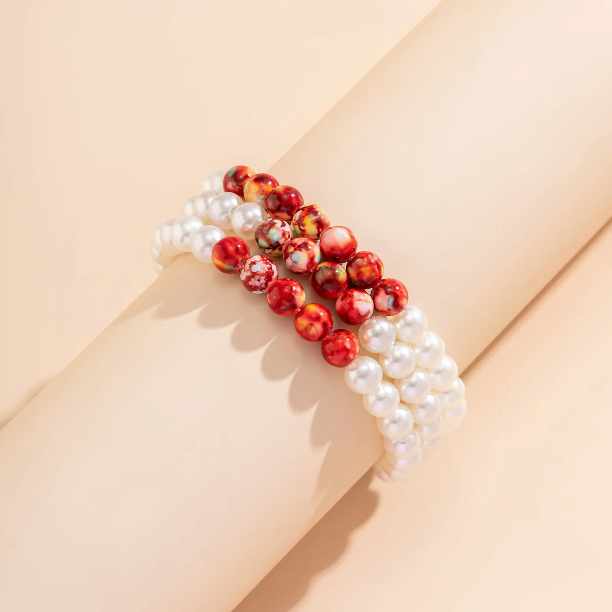 Gothic Blood Drop Fringe Necklace Choker Multi-colored Pearls Beaded Charm Fashion Halloween Party Jewelry Vampire Gifts for Her