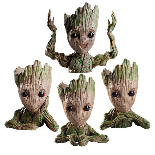 Baby Groot Flower Pot Home Decoration Planters For Indoor Plants Anime