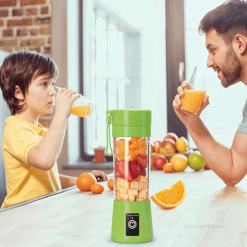 Electric Juicer Mini Portable Blender Fruit Mixers Fruit Extractors Multifunction Juice Maker Machine Blender Smoothies Mixer