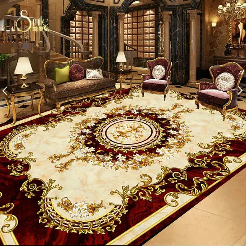 European Living Room Carpet Rugs for Bedroom  Outdoor Rug  Living Room Decor Tatami Rug Entrance Door Mat Area Rug Large luxury