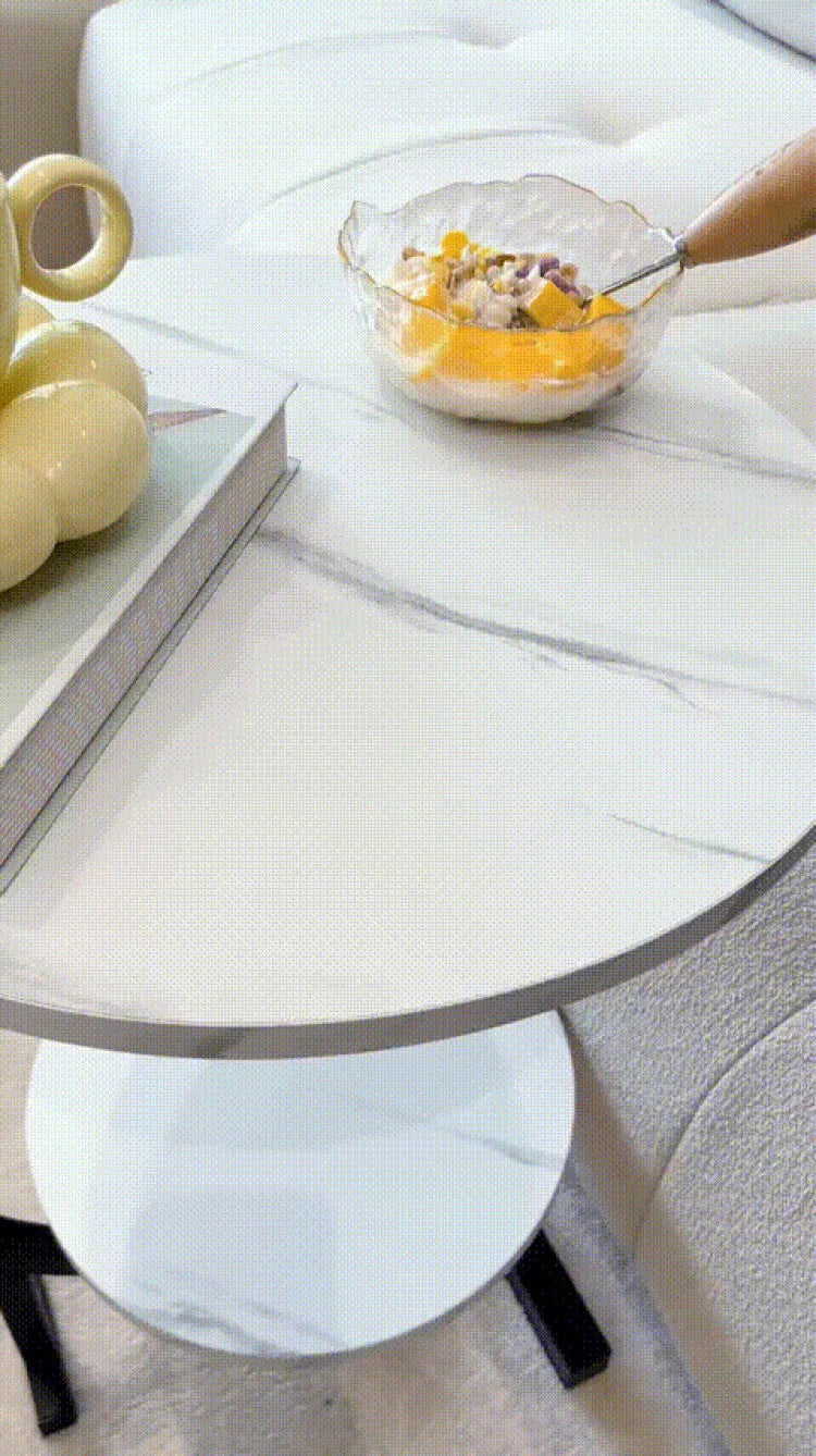 Household Mini Coffee Table Light Luxury Movable 2layer Sofa Side Table Bedside Storage Shelf Balcony Coffee Table Shelves