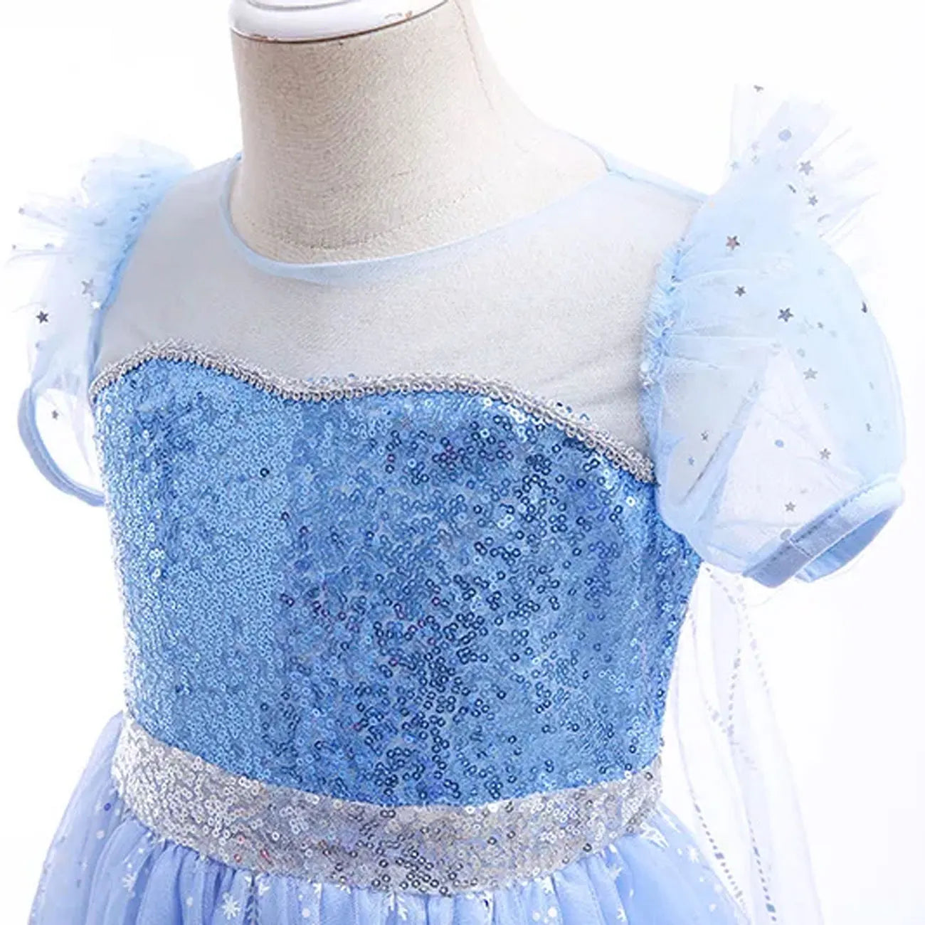 Disney Girl Elsa Role Playing Dress Light Up Kid Halloween Frozen Carnival Apparel Girls Birthday Cosplay Princess Glowing Dress