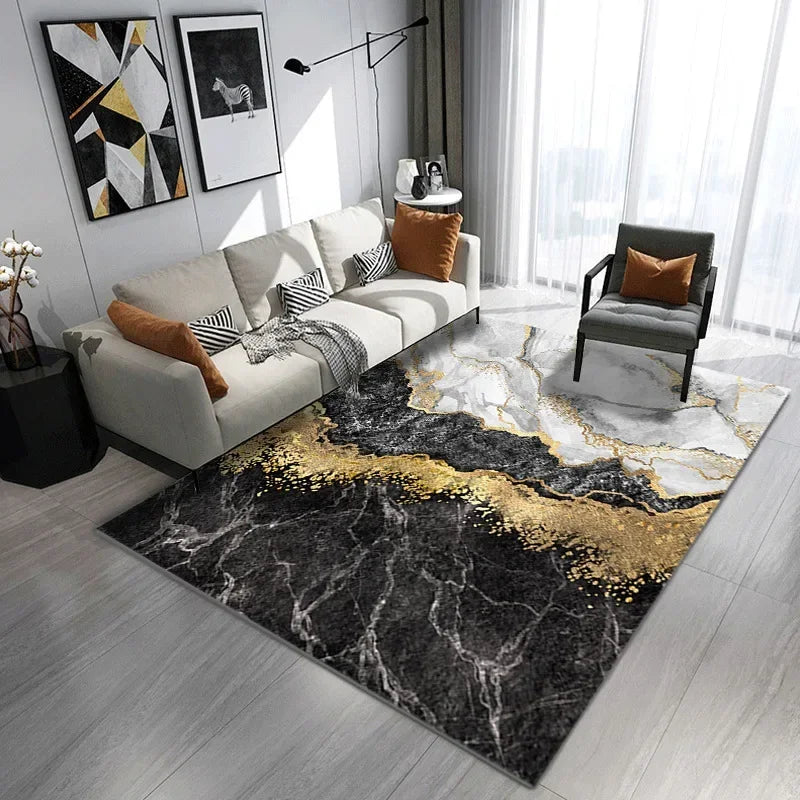 Home Mats Marble Carpets Living Room Bedroom Entrance Doormat Floor Mats Carpets Anti-Slip Mat Rugs Balcony Rug Bedroom Decor