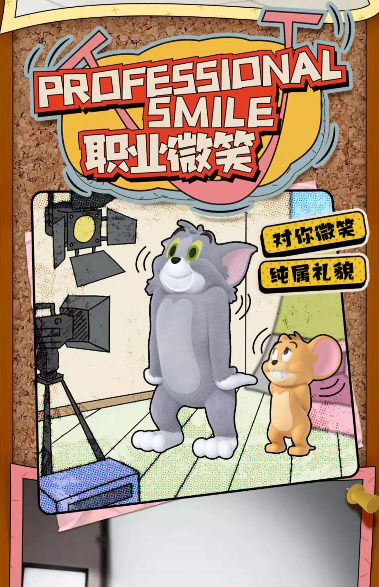 Original 52toys Tom - Jerry Mental State Tasting Blind Box Handmade Desktop Ornament Scene Building Props Toys Gifts Mystery Box