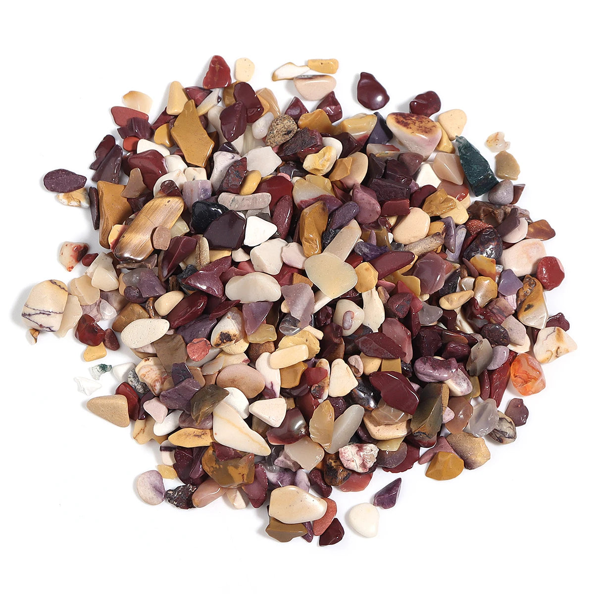 100g Natural Stones Mixed Crystal Material Crystal Gravel Stone Chips Ore Minerals Reiki Specimen Gemstones Aquarium Decoration