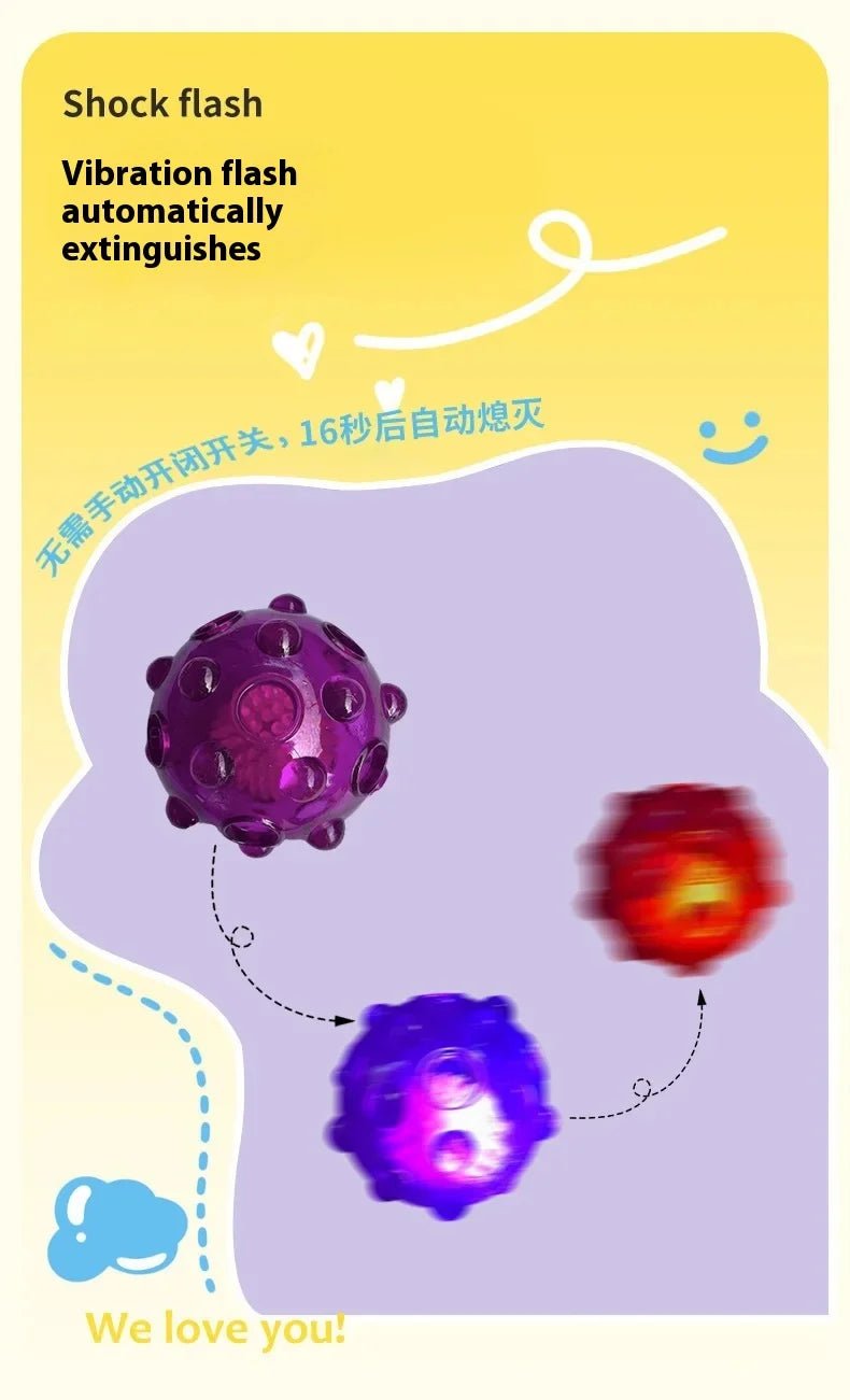 Sound Luminous Dog Toys Self-hi Boredom Relief Artifacts Automatic Walking Balls Interactive Flash Ball Training Pet Supplies