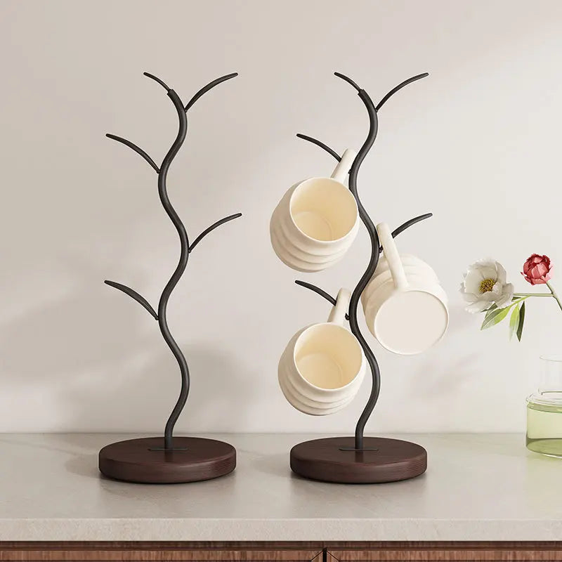 Household Items Tree-shaped Cup Holder Living Room Decorative Cup Holder Shelf Entrance Key Storage Kitchens Accessories Home