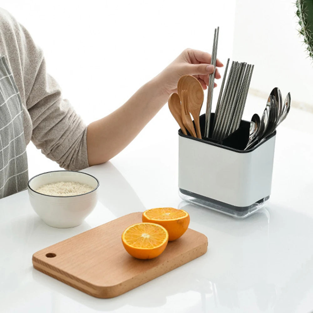 Household Multi-Functional Tableware Rack, Kitchen Tableware Drain Rack, Chopsticks Rack, Spoon, Chopsticks, Fork, Storage Rack