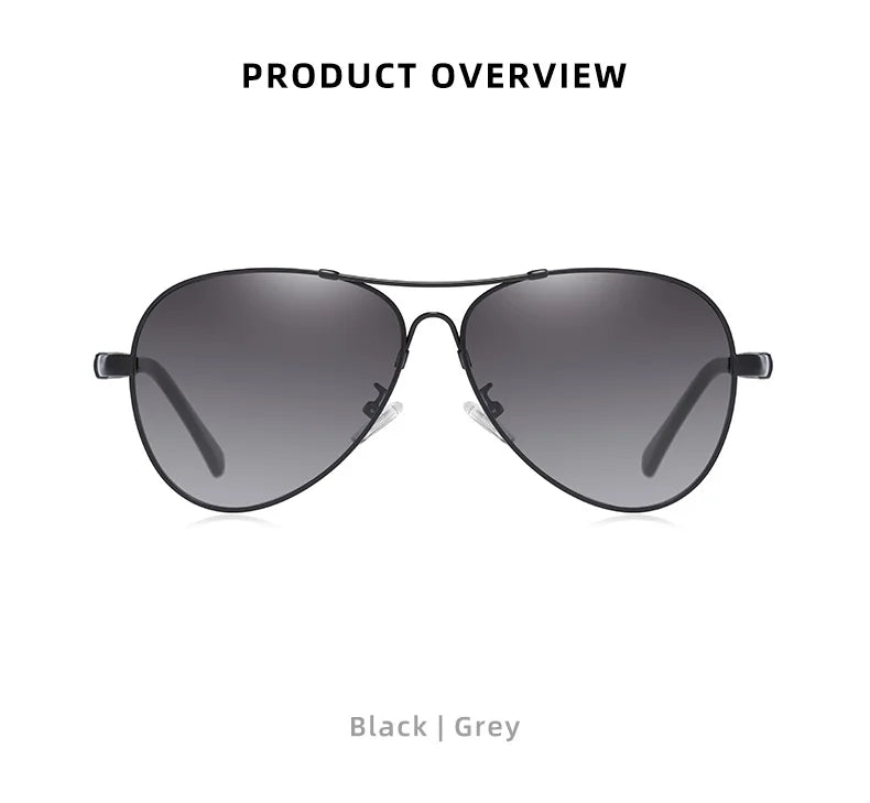 BARCUR Design Memery Frame Sunglasses Polarized For Men Sun Glasses Women Pilot Gradient Lens Eyewear Mirror Shades