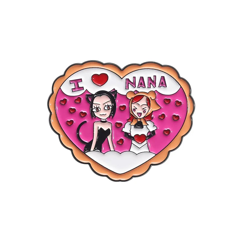 Anime Heart Rose Enamel Pins You Are Dreamy Cartoon Horror Mask Coffin Spider Lapel Badges Halloween Backpack Jewelry Gifts