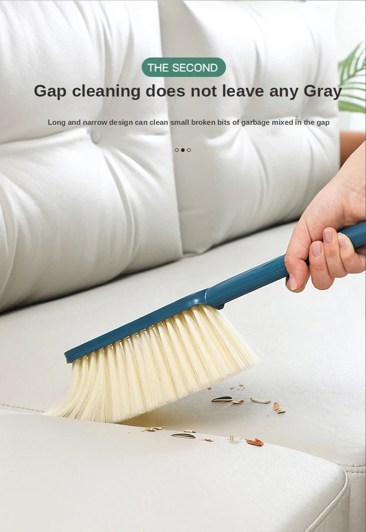 Household Bed Sweeping Brush Sofa Carpet Cleaning Brush Long Handle Soft Brush Dusting Duster Bedroom Bed Linen Cleaning Tool