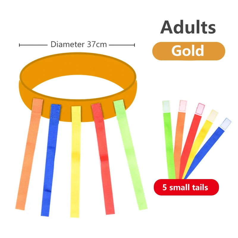 Children Outdoor Funny Game Toy Belt For Kindergarten Kids Catching Tail Training Equipment Teamwork Game Toys for Children
