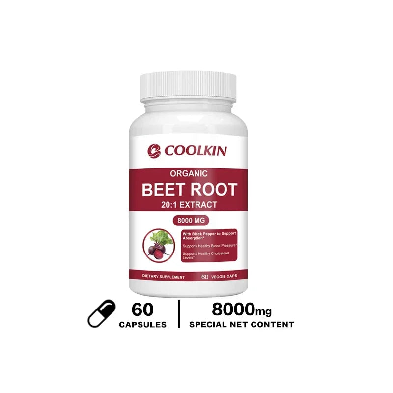Beet Root - Improved Athletic Performance, Digestive Health, Heart Health, Improved Circulation
