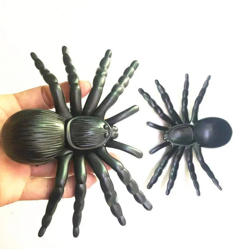 Black Spider Halloween Decoration Supplies Festival Supplies Funny Prank Toys Useful Decoration Realistic Prop