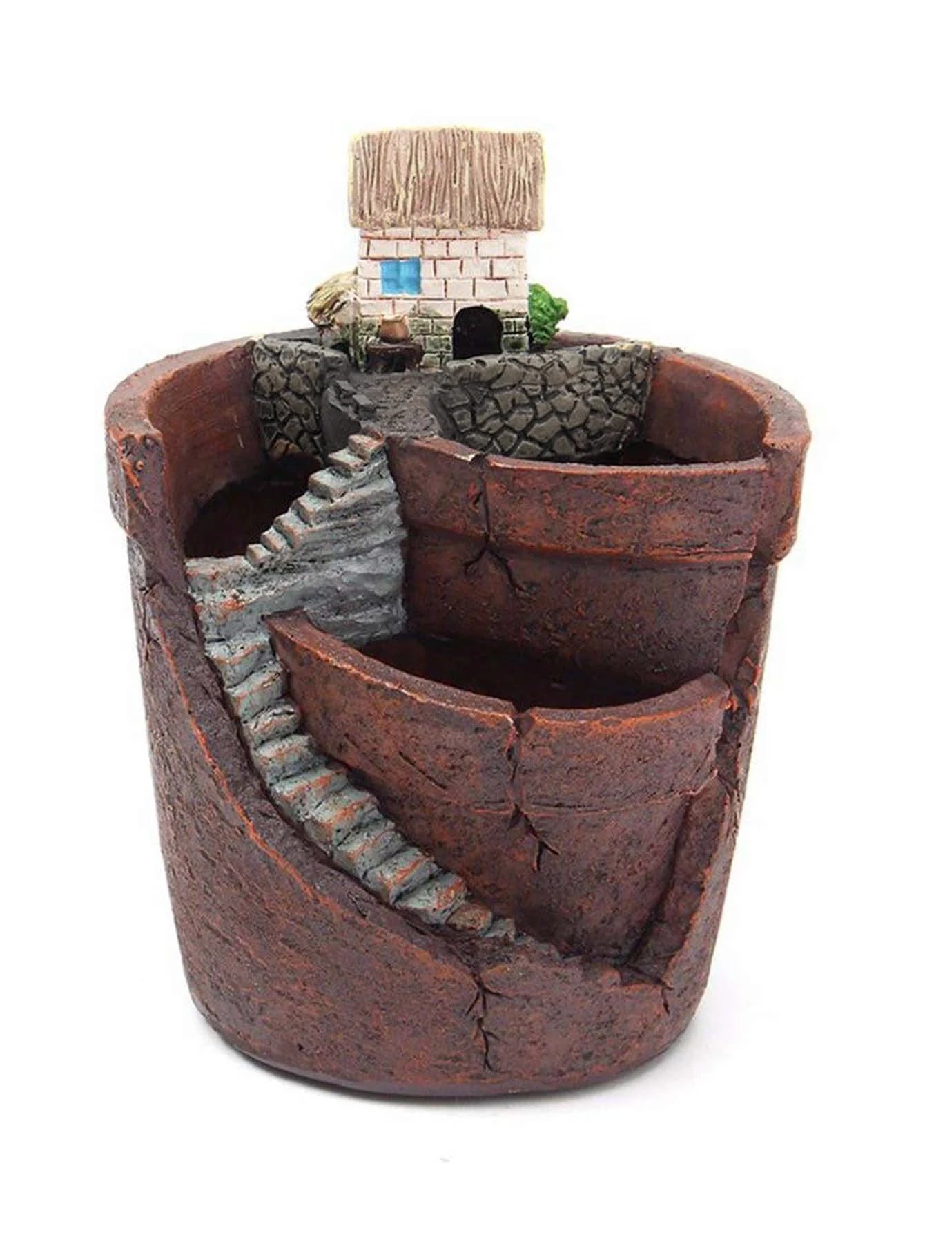 Nordic creative round succulent flower pot Lazy succulent pot