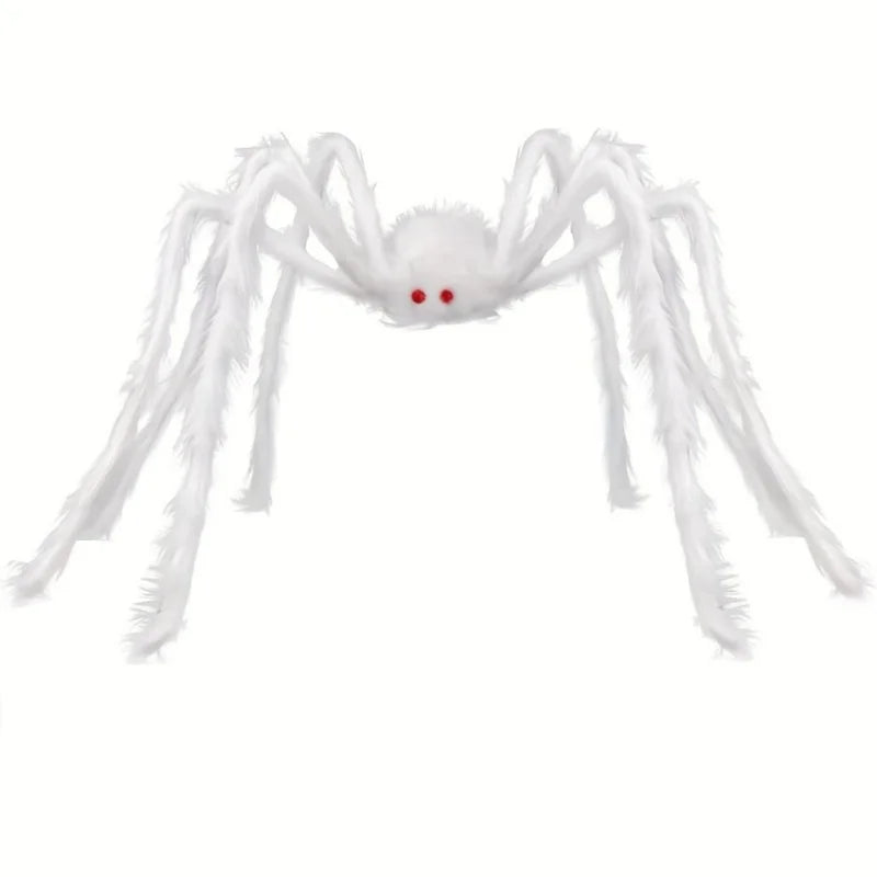 Big Plush Spider Scary Halloween Decoration Party Props Outdoor Giant Spider Decoration Outdoor Haunted House Halloween Props
