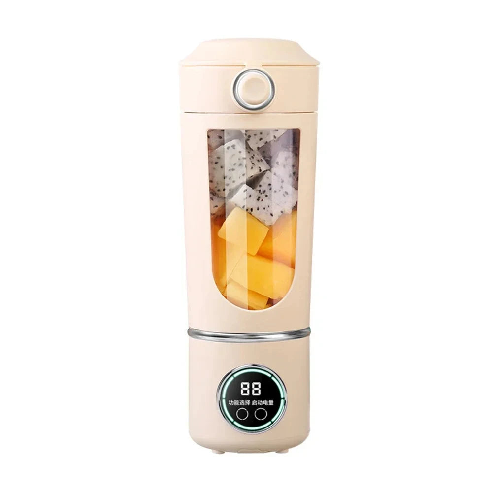Stainless Steel Electric Blenders 700ml Juice Maker Blender 12 Leaves Strong BPA-free Smoothies/Ice Fruits/Nuts Blender Bottle
