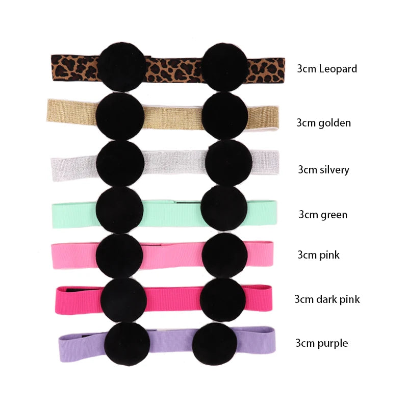 1Pcs Edge Melt Band For Lace Wigs With Ear Puff  Adjustable Elastic Headband With Ear Protector Wig Band With Ear Covers Purple