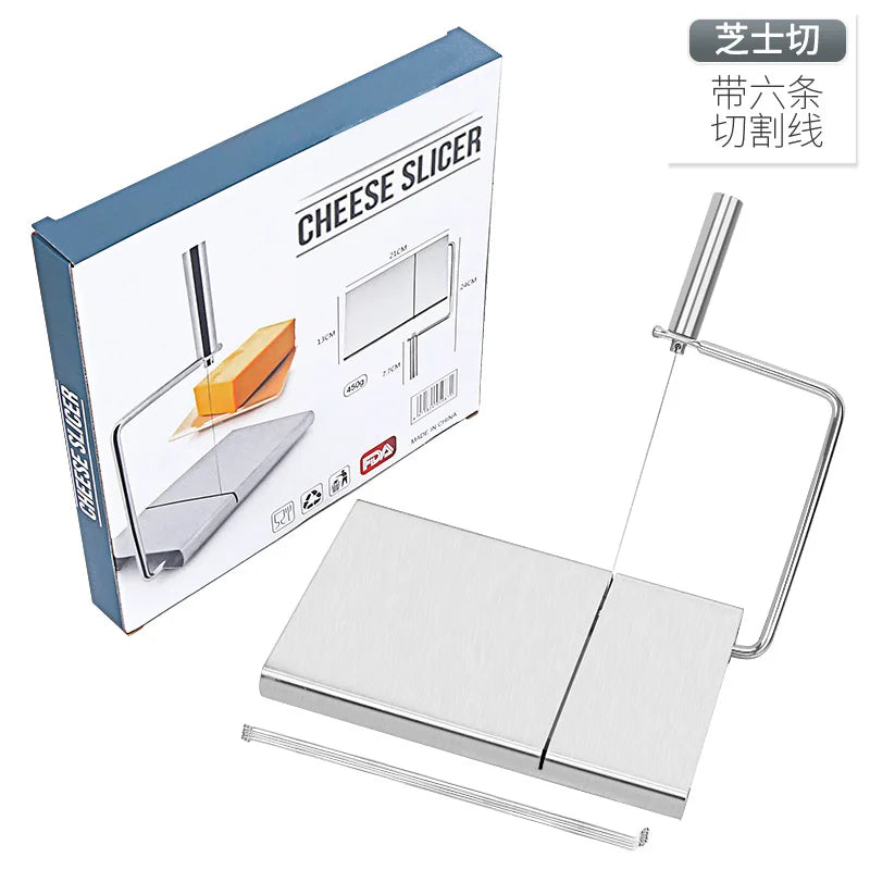 Household Cheese Cutting Machine, Ham Cheese Slicer, Cheese Cutter With Scale Cutting Knife Kitchen Tool