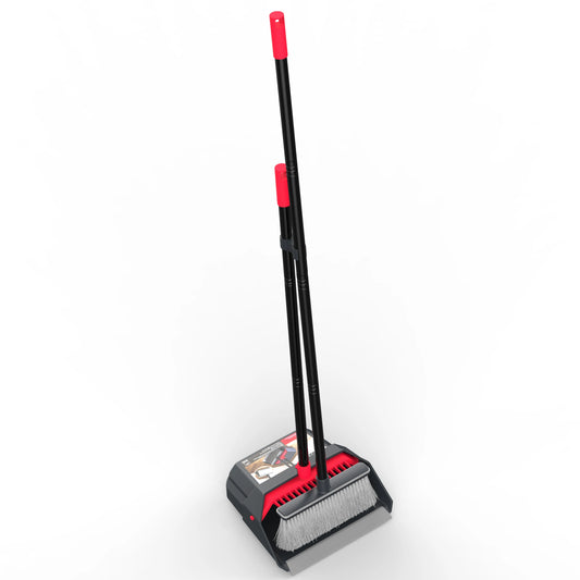 Household Broom and Dustpan Set - Combination Sweeping Tool with Long Handle Household cleaning tools
