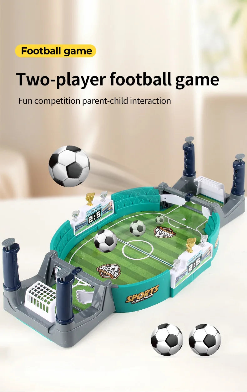 Soccer Table Football Board Game Match Toys For Family Party Game Tabletop Play Ball Soccer Toys Parent-child Interactive Soccer