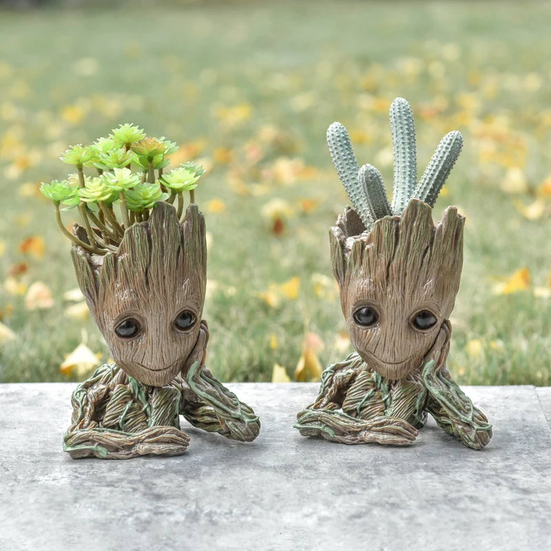 Baby Groot Flower Pot Home Decoration Planters For Indoor Plants Anime