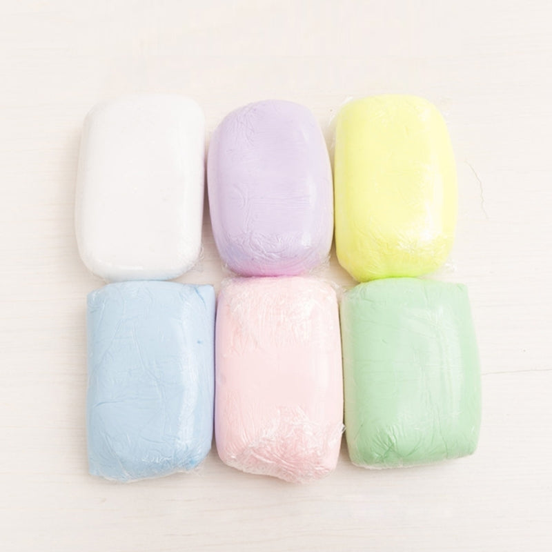 Crystal Resin Clay Jewelry Modeling Flower Making Material Cold Porcelain Clay Translucent Non-baked Soft Pottery Dropship