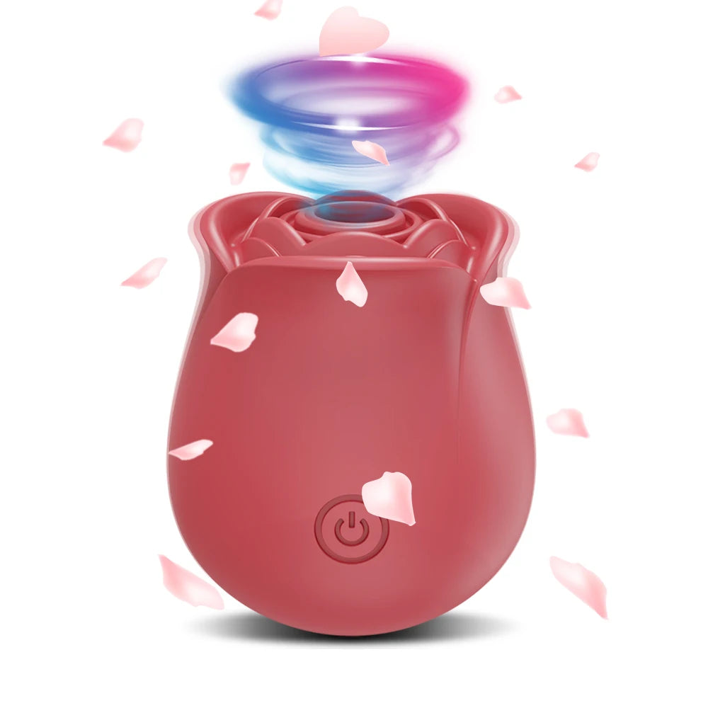 Rose-Toys Vibrator Nipple Clitoris Sucker Stimulator Vibration Masturbation Tools Women Couple Sex Toys Vibrator 18 Adult Toys