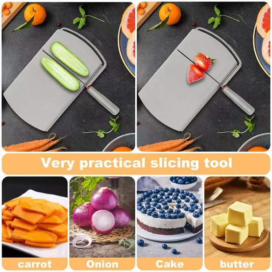 Household Cheese Cutting Machine, Ham Cheese Slicer, Cheese Cutter With Scale Cutting Knife Kitchen Tool