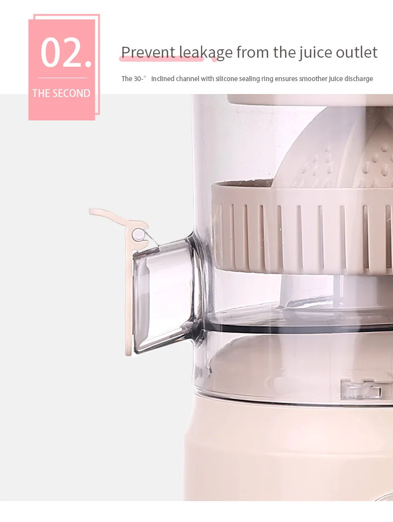 2025 Wireless Portable Electric Juicer 600ml USB Charge Fresh Juice Extractor Citrus Orange Squeezer Machine Smoothie Blender