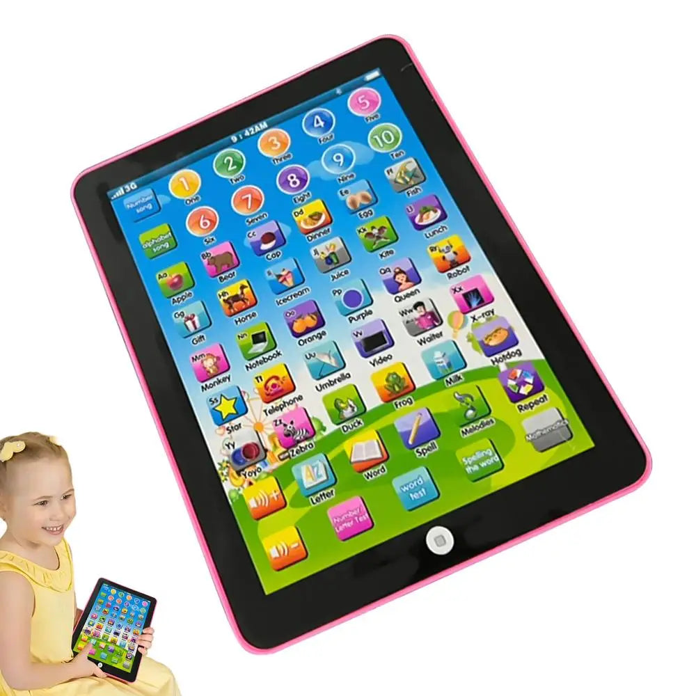 Kids Tablet Boys Touch Control Kids Educational Tablet Early Development Interactive Electronic Montessori Learning Toys For