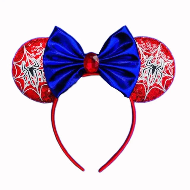 Chic Mickey Mouse Ears Headbands Women Halloween Party Cosplay Bad Guys Hairbands Girls Festival Gift Kids DIY Hair Accessories