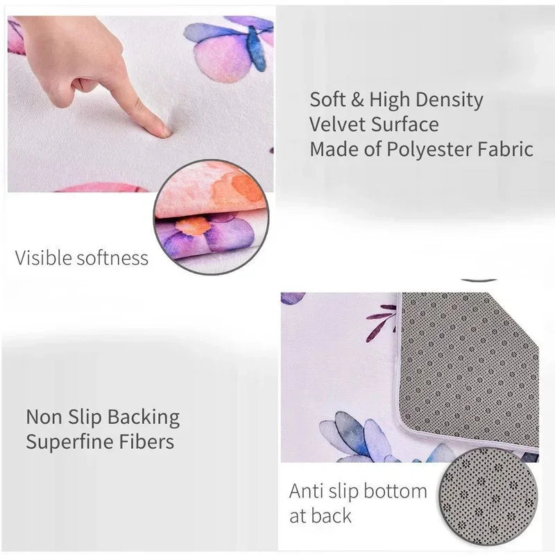 Area Rugs for Living Room, Modern Abstract Rug for Bedroom, Contemporary Machine Washable Rug, Large Stain Resistant Carpet