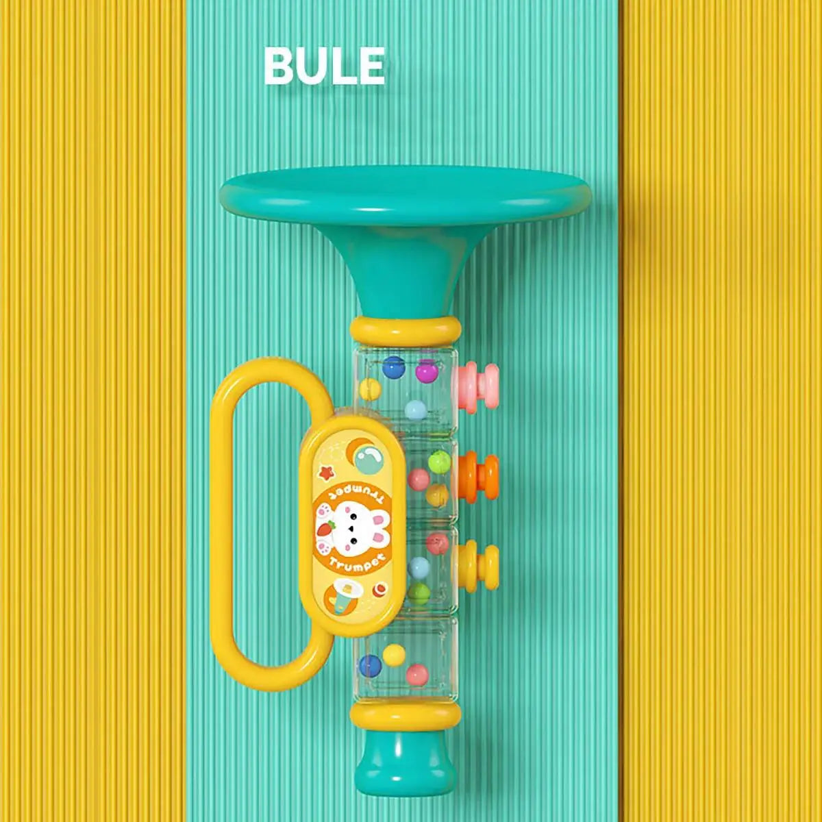 Children's trumpet toy, baby blowing music, baby playing instruments, harmonica whistle, male and female toys