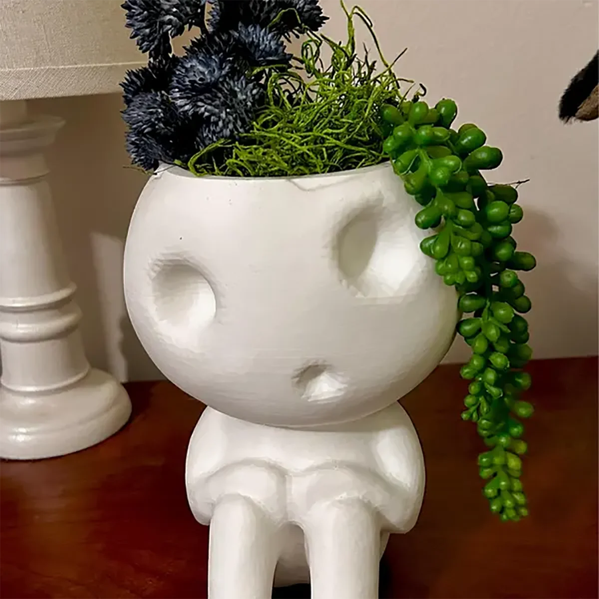 Kawaii Tree Elves Planter Pot Kodama Gardening Pot Small Plant Holder