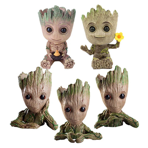 Baby Groot Flower Pot Home Decoration Planters For Indoor Plants Anime