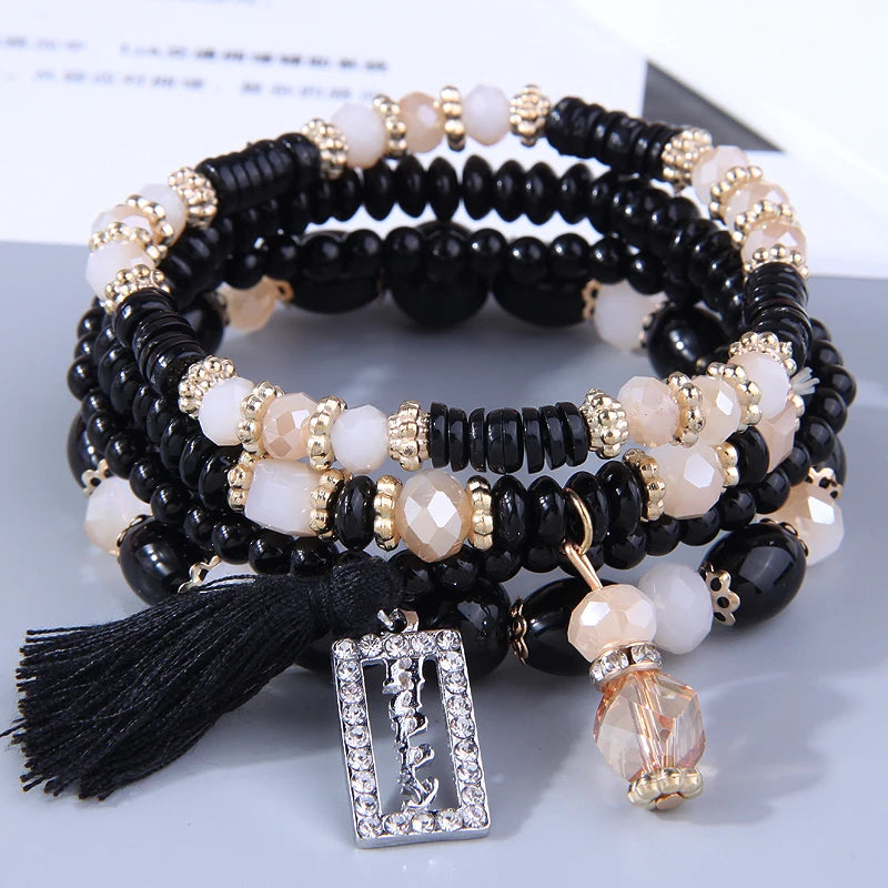 Trendying Products Boho Bracelets Woman Fashion 2023 Bracelets for Women Glasses Stone Bracelet Jewelry Christmas Gift