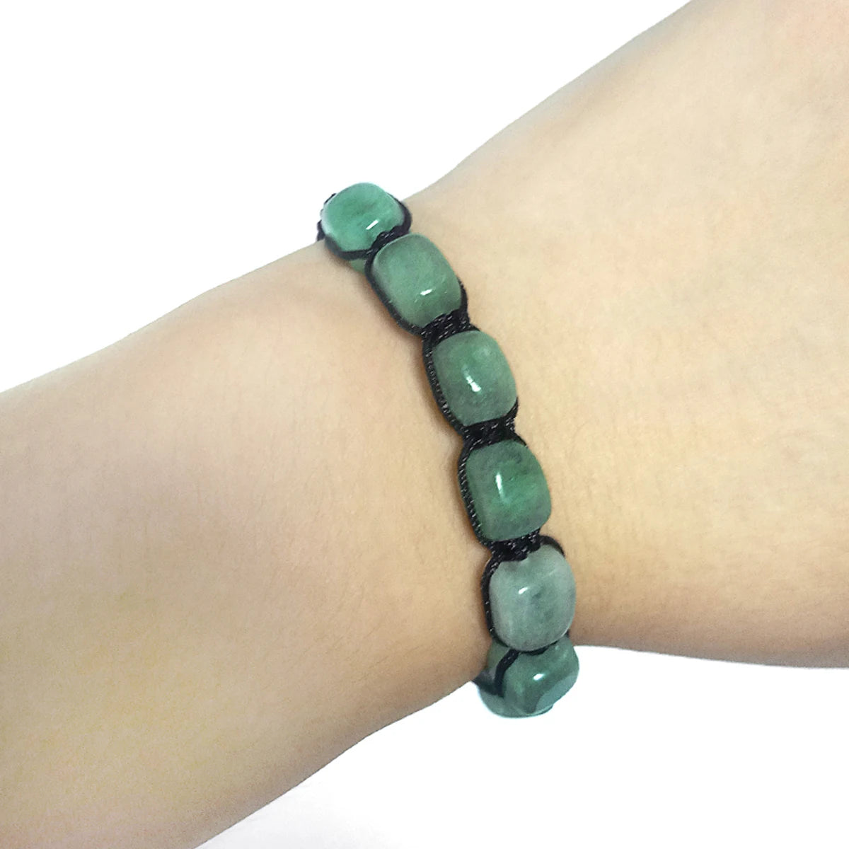 Chakras Bracelets Reiki Natural Stone Braided Women Bracelet Healing Yoga Healing Handmade String Rope Adjustable