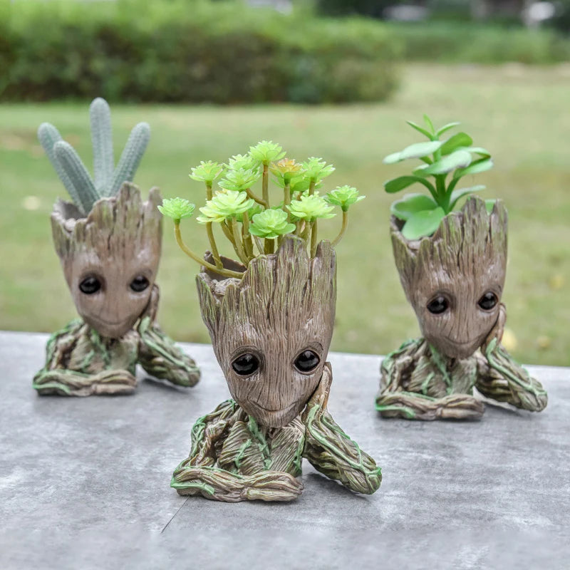 Baby Groot Flower Pot Home Decoration Planters For Indoor Plants Anime