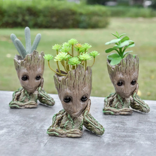 Baby Groot Flower Pot Home Decoration Planters For Indoor Plants Anime