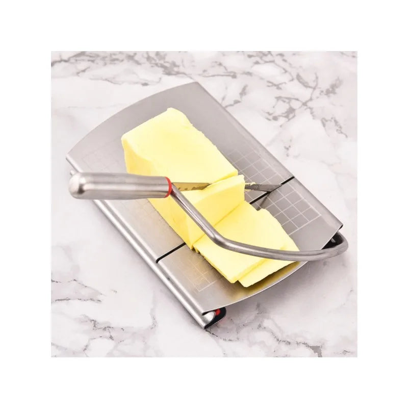 Household Cheese Cutting Machine, Ham Cheese Slicer, Cheese Cutter With Scale Cutting Knife Kitchen Tool