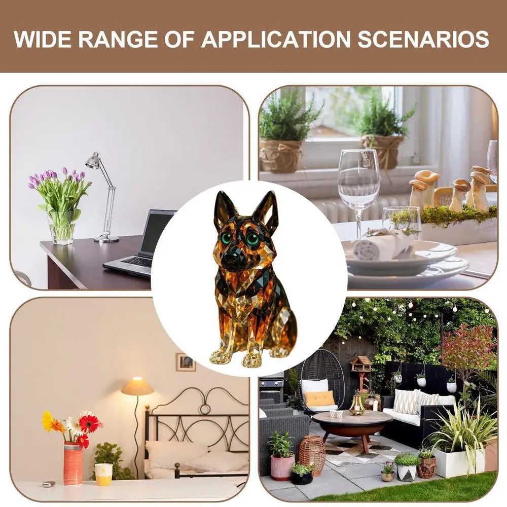 Crystal Figurine Animal Styles Collectible Figurines Handcrafted Collectibles Portable Space-Saving Sculpture For Table Desk